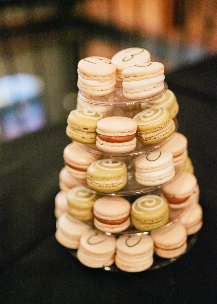 Wedding macaroons