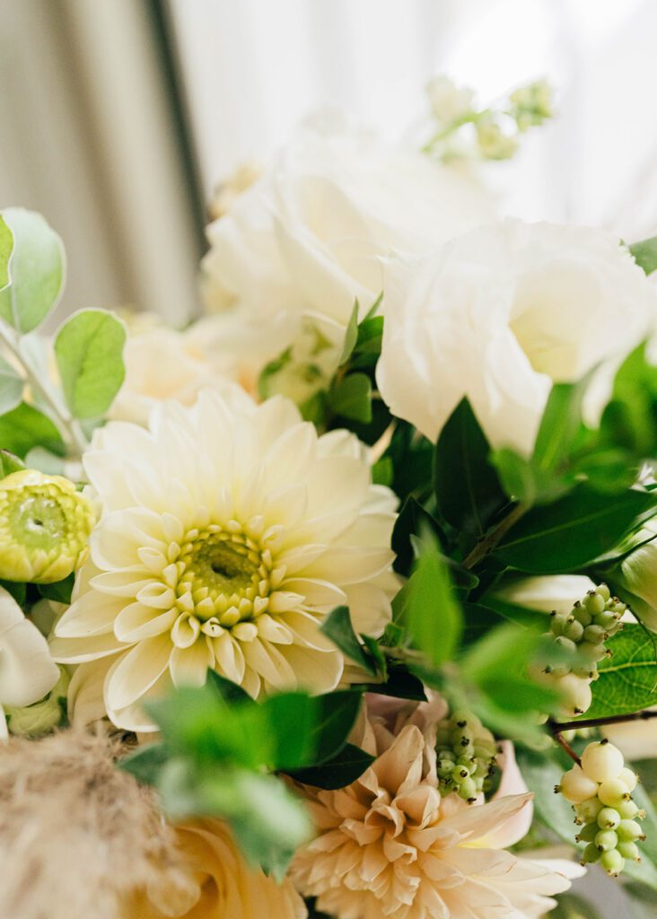 Micro wedding flowers