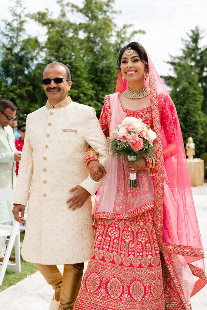 Colorful Indian wedding ceremony at The Mansion on Main Street - New Jersey Wedding